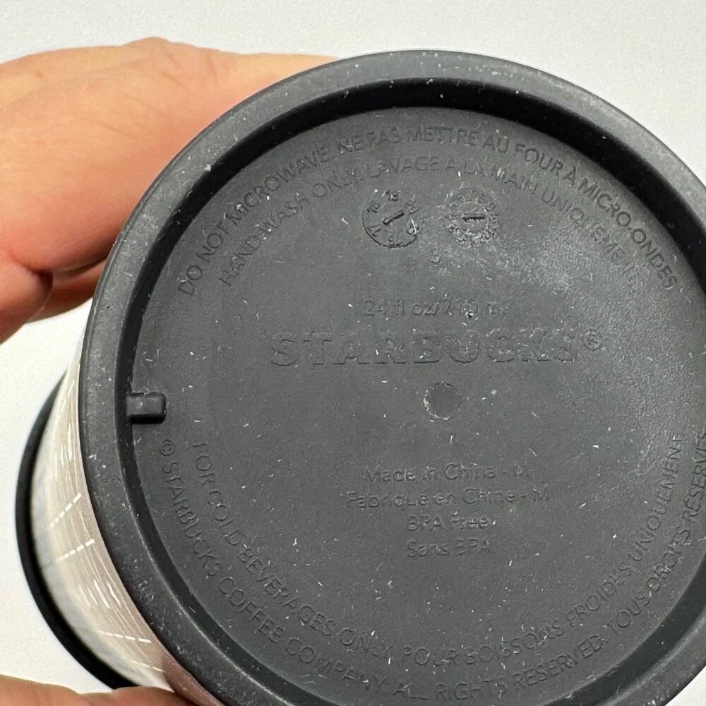 Starbucks 24oz Matte Black 